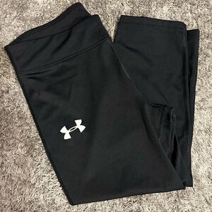 Under Armor Youth Girls Black Yoga Pants